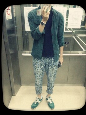 葉建志さんのコーディネート