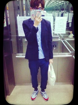 葉建志さんのコーディネート