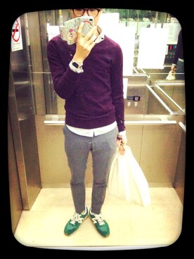 葉建志さんのコーディネート