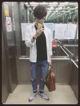 葉建志さんのコーディネート