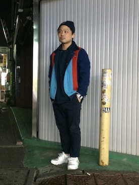 「BILLIONAIRE BOYS CLUB（ビリオネア・ボーイズ・クラブ）のアイテム（ジャケット/アウター）」を使った、SOTAさん（メンズ・164cm）の春コーディネート