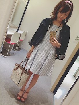 ☆☆☆さん（レディース・155cm）の春コーディネート