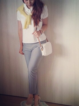 「UNIQLOコーデ」｜Ma-♡さん（レディース・168cm）の春コーディネート