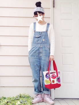 kcoさん（レディース・157cm）の春コーディネート