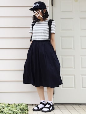 kcoさん(レディース・157cm)の夏コーディネート