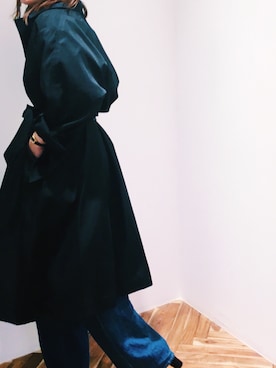 「MARANT ETOILE（マランエトワール）のアイテム（ジャケット/アウター）」を使った、mayukainoueさん（レディース・152cm）の秋コーディネート