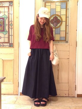 eritisさん（レディース・161cm）の夏コーディネート