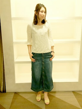 「セパレート」｜がんちゃんさん（レディース・168cm）の春コーディネート