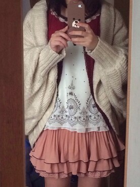 「Samantha Thavasa（サマンサタバサ）のアイテム（財布）」を使った、そんあさん（レディース・157cm）の春コーディネート