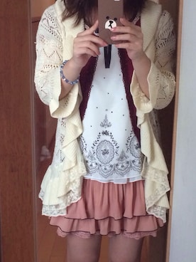 「Samantha Thavasa（サマンサタバサ）のアイテム（財布）」を使った、そんあさん（レディース・156cm）の春コーディネート