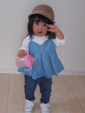 ♥HIYORI♥さん（キッズ・80cm）の秋コーディネート