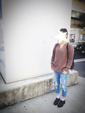 Yuka Yoshinoさん（レディース・162cm）の秋コーディネート