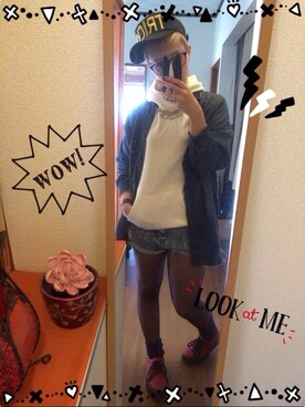 ✧:*HA$H*:✧さん（レディース・159cm）の春コーディネート