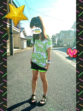 haruさん（レディース・157cm）の夏コーディネート