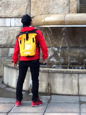 「STREAM TRAIL（ストリームトレイル）のアイテム」を使った、kaさん（メンズ・165cm）の冬コーディネート