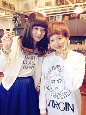 chiharuさん（レディース・170cm）の春コーディネート