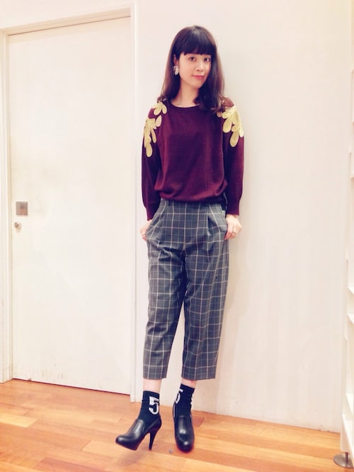 Chiharu Another Editionのニット セーターを使ったコーディネート Wear