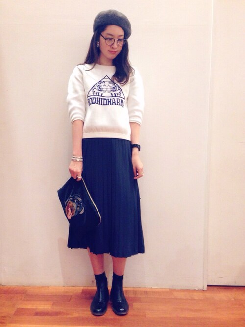 Chiharu Another Editionのニット セーターを使ったコーディネート Wear