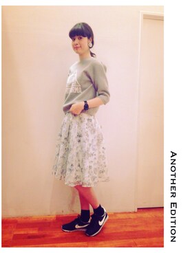 「Another Edition」｜chiharuさん（レディース・170cm・20代）の冬コーディネート