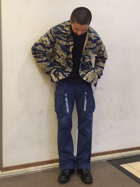 Katsuya Kitaiさん（メンズ・180cm）の秋コーディネート