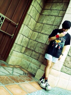 「keisuke kanda（ケイスケカンダ）のアイテム（パンツ）」を使った、Ryosukeさん（メンズ・165cm）の春コーディネート