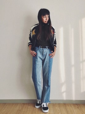 Ayumi NewAgeさん（レディース・154cm）の秋コーディネート