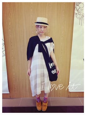 「AMIMOC」｜∞ＹuＫa∞さん（レディース・152cm）の夏コーディネート