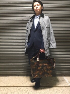 HIRATSUKAさんの「GANT RUGGER (ガントラガー）　パーフェクト　オックスフォードシャツ」を使ったコーディネート