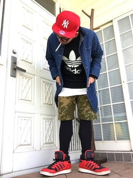 「レギンス」｜タックタクミンさん（メンズ・172cm・30代）の秋コーディネート