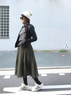 楓さん(レディース・158cm)の冬コーディネート