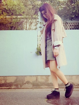 楓さん(レディース・158cm)の春コーディネート