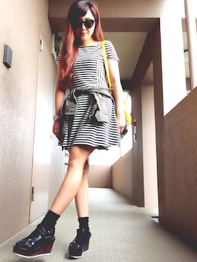 楓さん(レディース・158cm)の春コーディネート