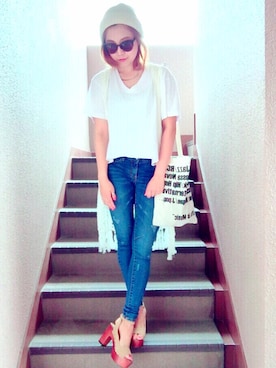 楓さん(レディース・158cm)の夏コーディネート