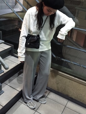 楓さん（レディース・158cm）の秋コーディネート