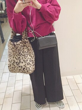 楓さん（レディース・158cm）の秋コーディネート