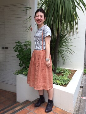 アトリエドゥサボンさん(レディース・154cm)の春コーディネート