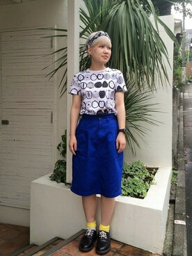 アトリエドゥサボンさん(レディース・156cm)の夏コーディネート