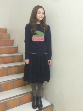 アトリエドゥサボンさん（レディース・152cm）の秋コーディネート