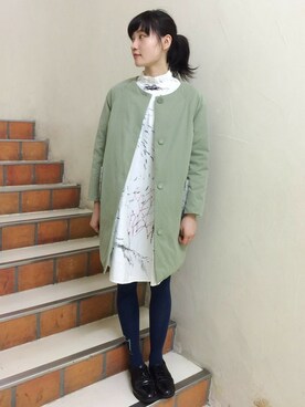 アトリエドゥサボンさん（レディース・168cm）の秋コーディネート