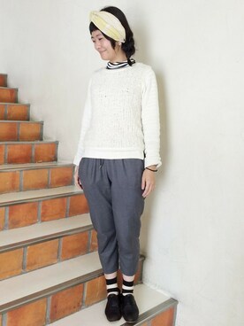 アトリエドゥサボンさん(レディース・157cm)の秋コーディネート