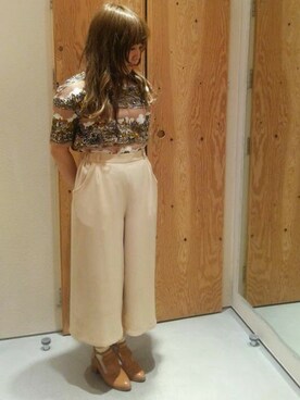 アトリエドゥサボンさん(レディース・157cm)の春コーディネート