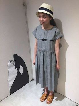 アトリエドゥサボンさん（レディース・157cm）の春コーディネート