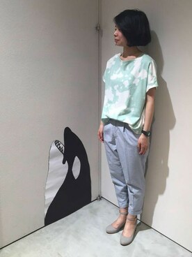 アトリエドゥサボンさん（レディース・157cm）の春コーディネート