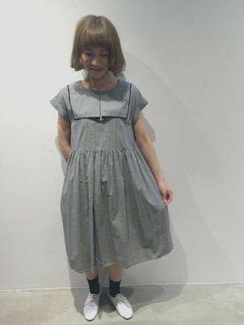 アトリエドゥサボンさん（レディース・157cm）の春コーディネート