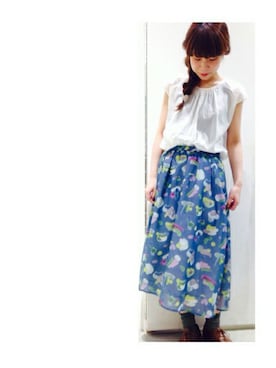 アトリエドゥサボンさん(レディース・157cm)の夏コーディネート
