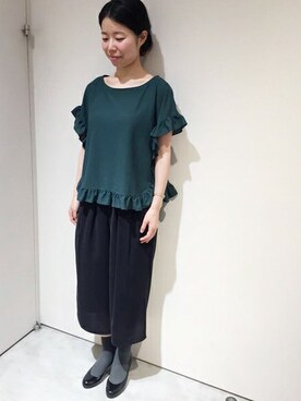 アトリエドゥサボンさん(レディース・157cm)の夏コーディネート