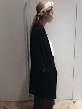 「peu pres（プープレ）のアイテム」を使った、アトリエドゥサボンさん（レディース・157cm）の秋コーディネート