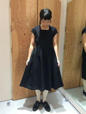 「peu pres（プープレ）のアイテム」を使った、アトリエドゥサボンさん（レディース・157cm）の秋コーディネート