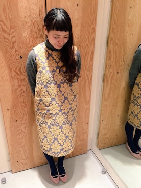 アトリエドゥサボンさん（レディース・157cm）の冬コーディネート