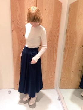 アトリエドゥサボンさん(レディース・157cm)の冬コーディネート